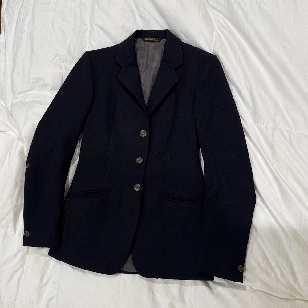 Regency4 Wool Navy Hunt Coat